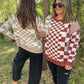 PREORDER: All Checkered Out Sweater in Four Colors