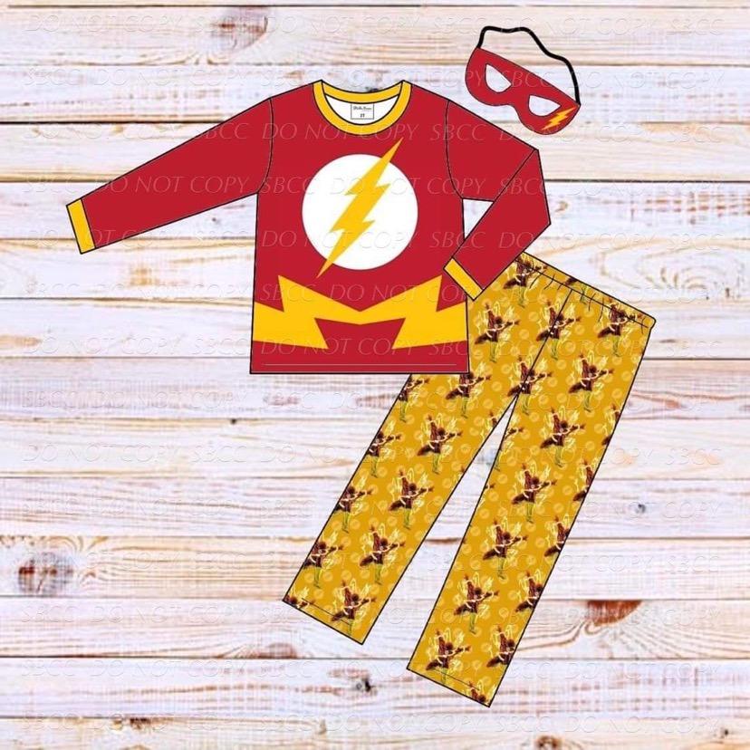 Superhero Loungewear Set - Lightening Bolt
