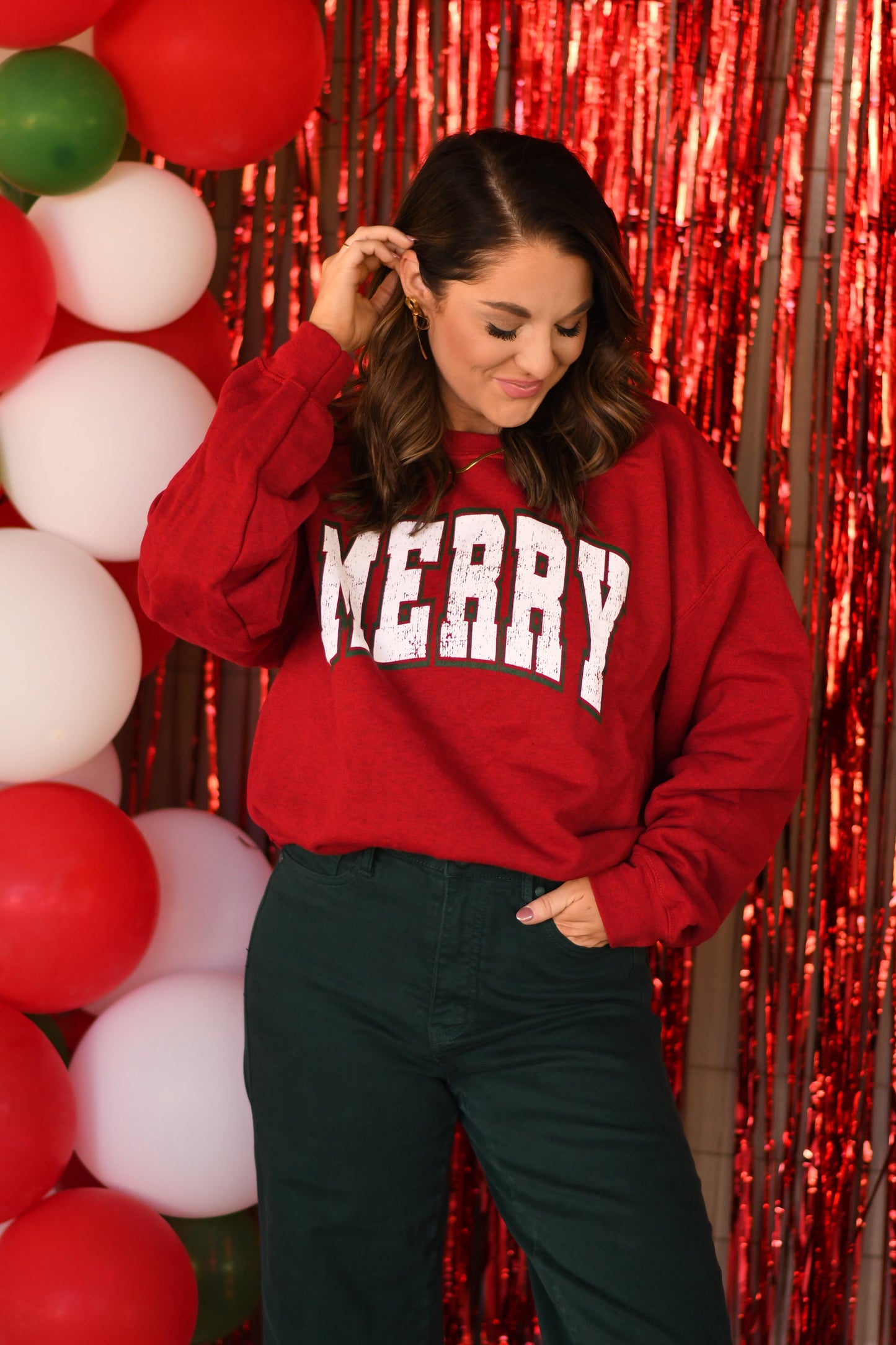 RTS Arched MERRY Sweatshirt