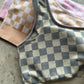 PREORDER: Checker Bra & Biker Short Set