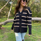 PREORDER: Brooks Striped Cardigan