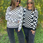 PREORDER: All Checkered Out Sweater in Four Colors