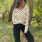 PREORDER: All Checkered Out Sweater in Four Colors