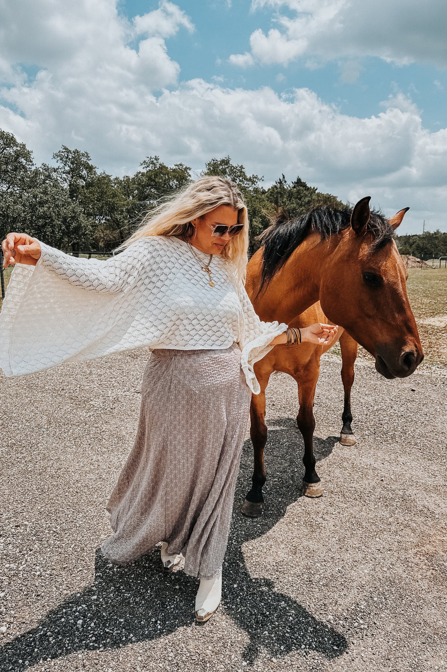 PREORDER: Free Spirit Bell Sleeve Top