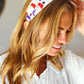 Red White & Blue Gem Cowboy Embellished Top Knot Headband