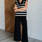 Magic Wide Leg Crop Pants in Black