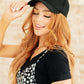 Basic Babe Ball Cap in Black