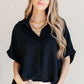 Because I Said So Dolman Sleeve Top in Black