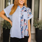 Best Of Both Worlds Button Down Top