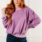 Beyond the Basics Pullover in Violet