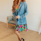 Business Brunch Denim Blazer