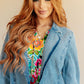 Business Brunch Denim Blazer