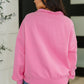 Bonbon Delight Half Zip Pullover in Pink