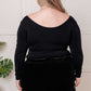 Bring in the Basics Seamless Reversible V-Neck Black