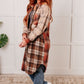 Cabin Fever Flannel Plaid Oversized Shacket