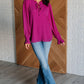 Candid Moment Ruffle Neckline Blouse