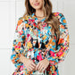 Carry Me Away Floral Peplum Blouse