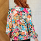 Carry Me Away Floral Peplum Blouse