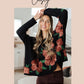 You and I Connect Floral Button Up Blouse