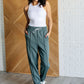 Center Seam Scuba Joggers in Ash Jade