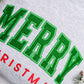 PREORDER: Embroidered Merry Christmas Glitter Applique Sweatshirt