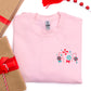 PREORDER: Christmas Candy Embroidered Sweatshirt