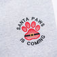 PREORDER: Santa Paws Embroidered Sweatshirt