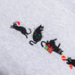 PREORDER: Christmas Cats Embroidered Sweatshirt