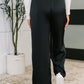 City Ease Wide Leg Bottoms in Black
