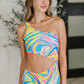 Corfu Marble Cutout Swimsuit