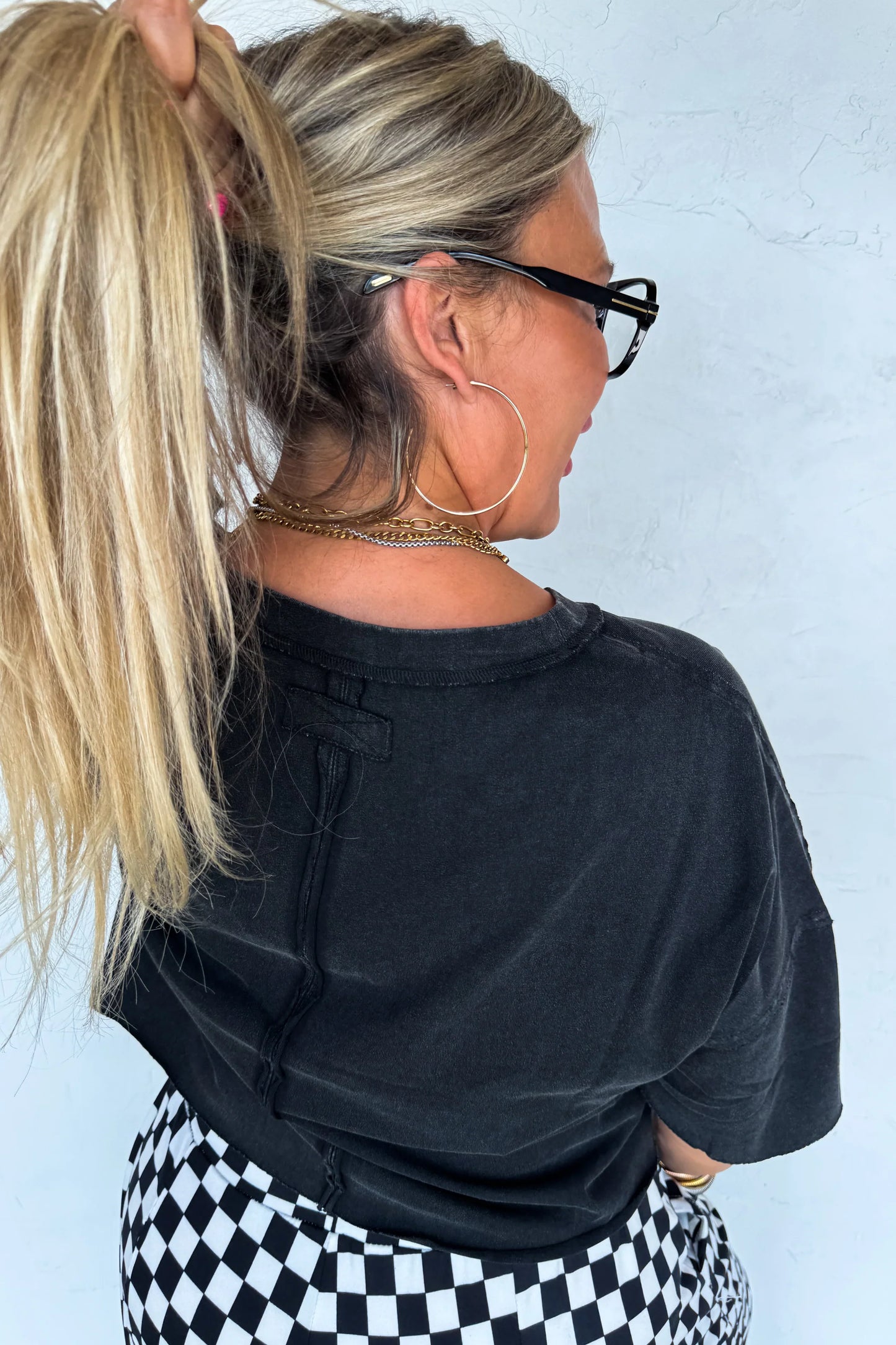 PREORDER: Regan Raw Hem Tee