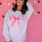 Happy Valentine’s Bow Sweatshirt/Tee