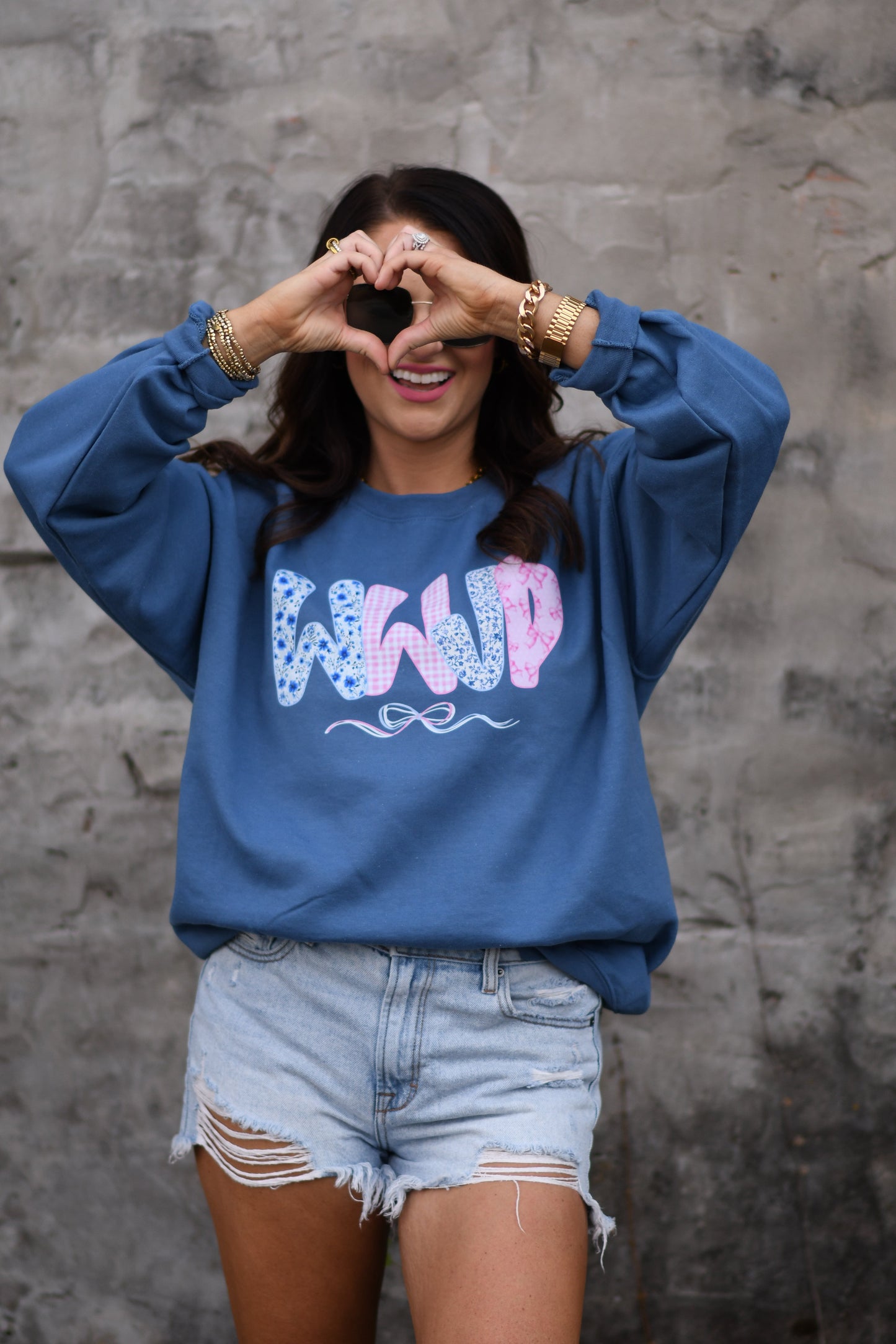 WWJD Bow Sweatshirt