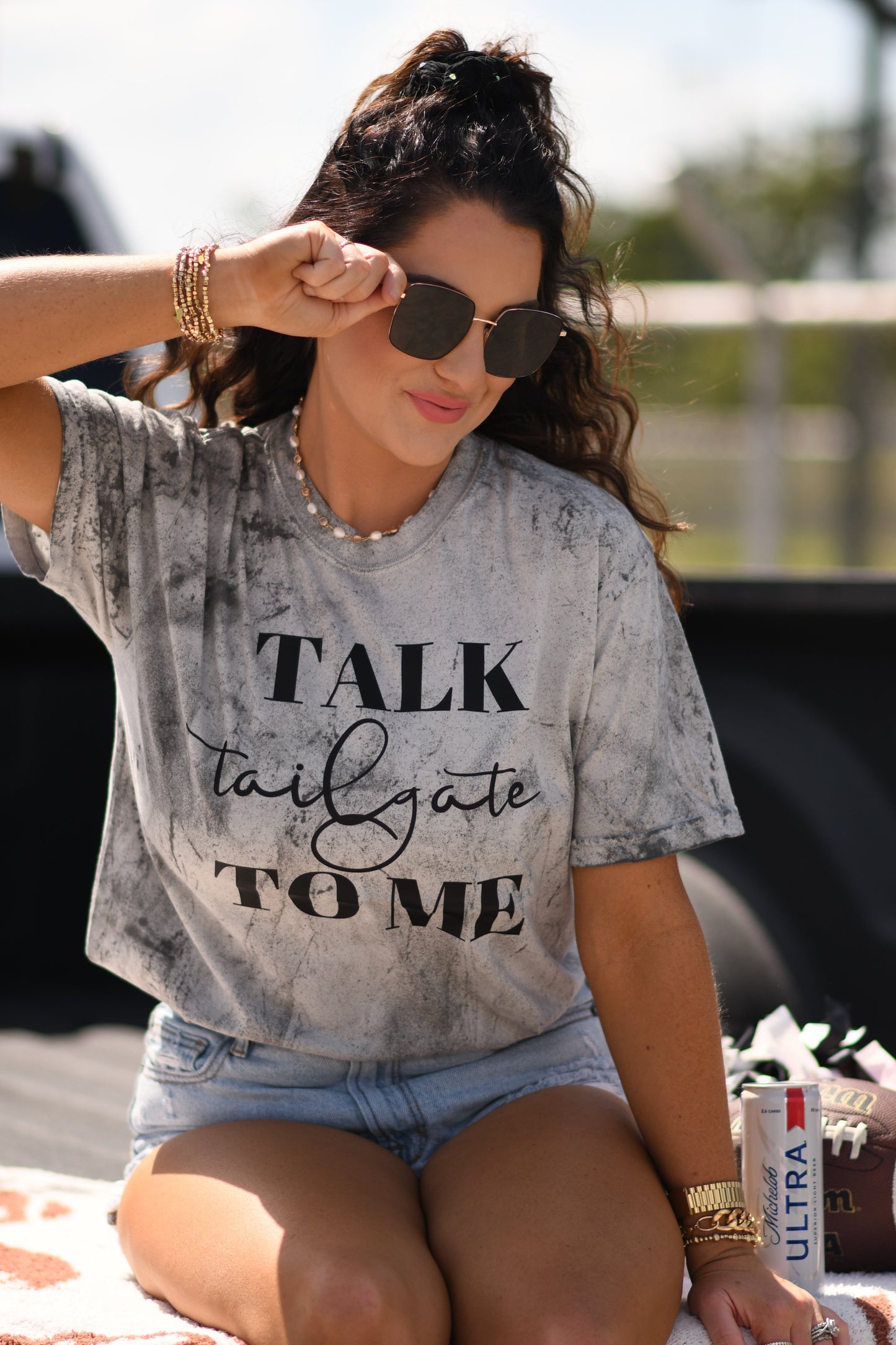 Talk Tailgate To Me Tee