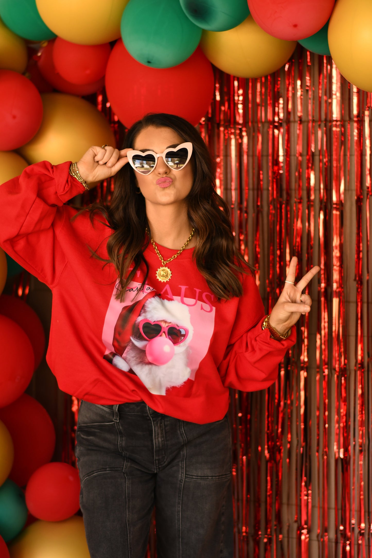 *SALE* RTS Santa Claus Bubblegum Poster Sweatshirt