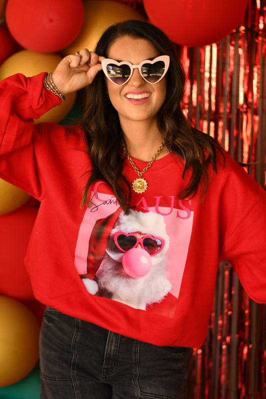 *SALE* RTS Santa Claus Bubblegum Poster Sweatshirt
