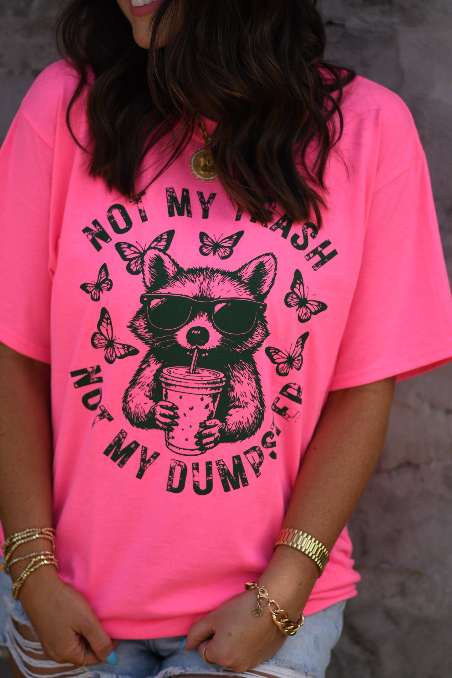 Not My Trash Not My Dumpster Tee