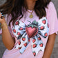 Strawberry Bow Tee