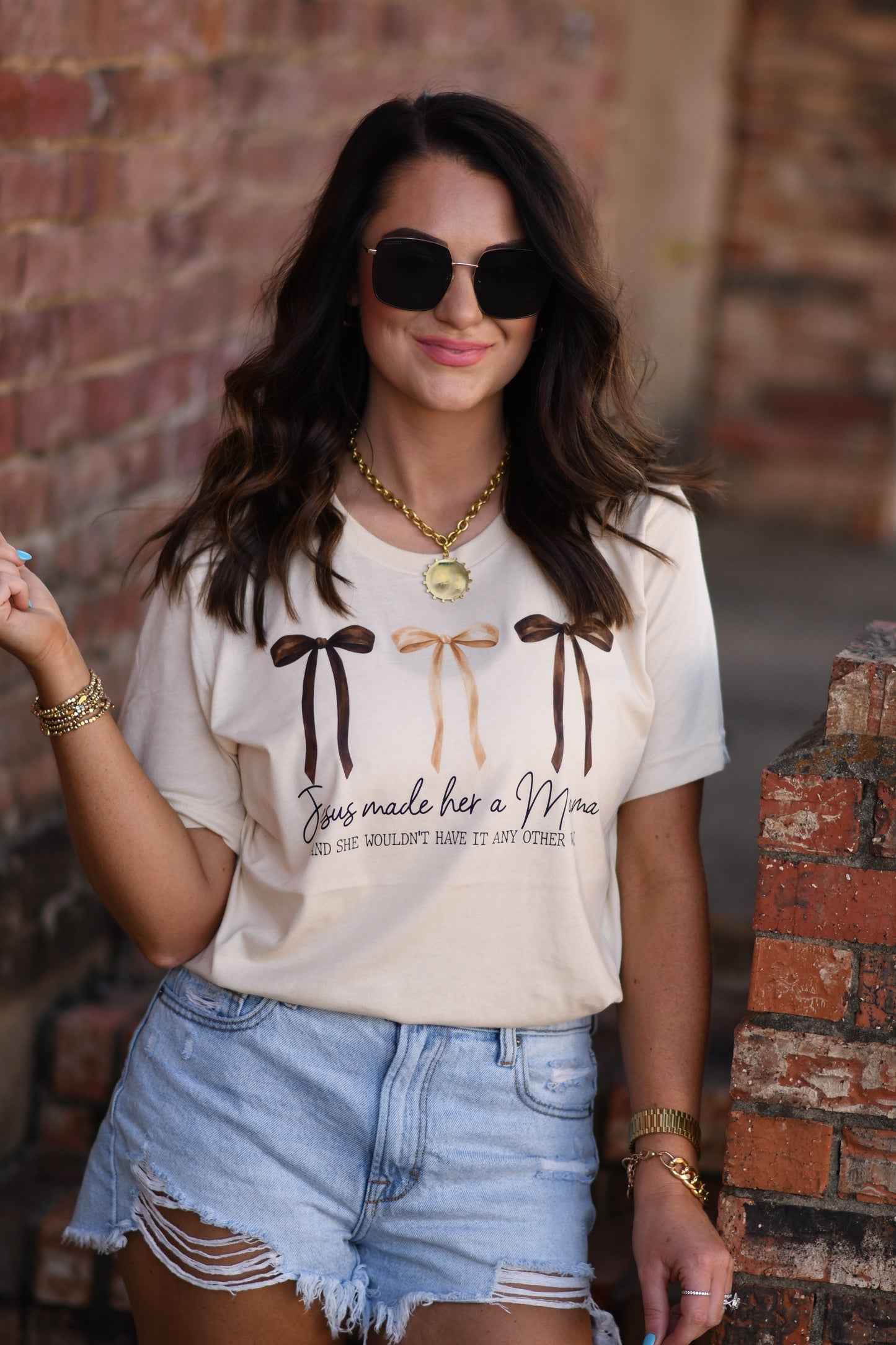 Jesus Made Her A Mama Tee