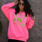 Neon Green Bows Sweatshirt