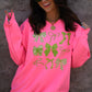 Neon Green Bows Sweatshirt