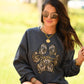 Camo Paw Print Sweatshirt / Tee