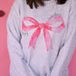 Happy Valentine’s Bow Sweatshirt/Tee