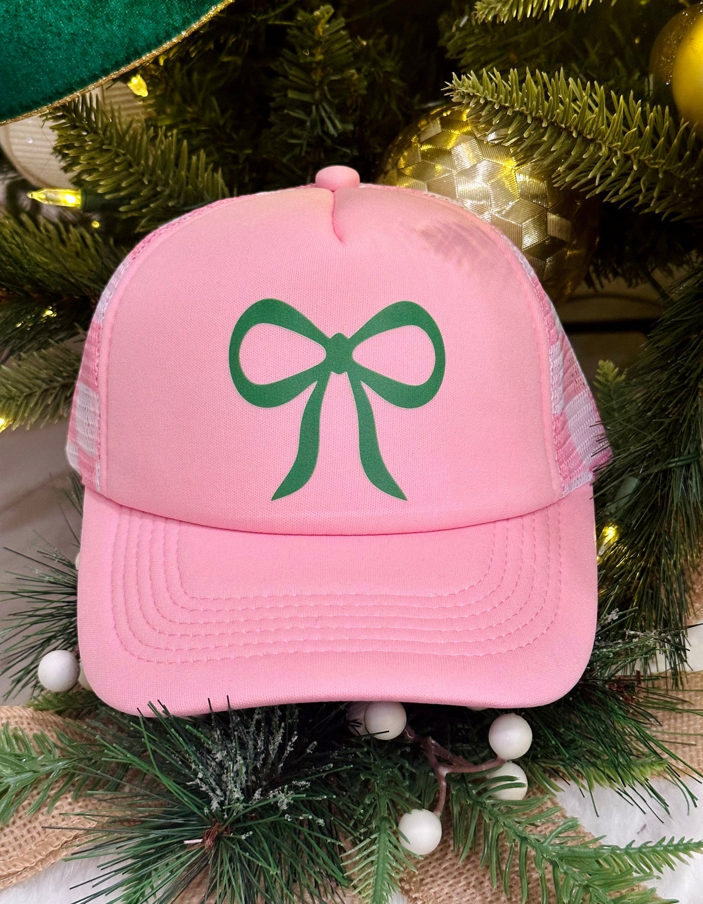 RTS Pink Bow Trucker Hat