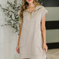 Easy Hustle High Neck Dress in Ash Mocha