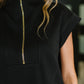 Easy Hustle High Neck Dress in Black
