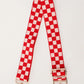 Lizzie Checkered Adjustable Bag Strap