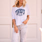 Cowboys DC Slouchy V Neck Tee