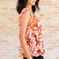 Francesca Embroidered Top in Rust