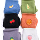 Fruit Snack Socks Set of 6